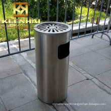 High Grade Custom KTV Hotel Indoor Usage Stainless Steel Dustbin